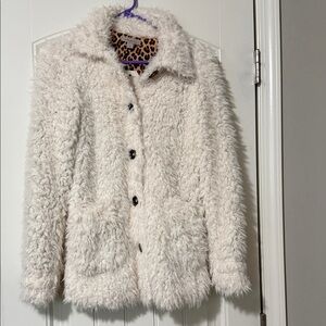 Wonderly Cream Teddy Jacket